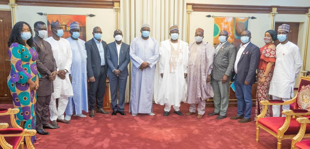 President Barrow receives Marwa, commends Nigeria’s drug war campaign