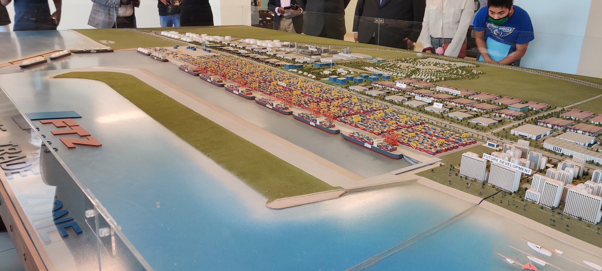 Prototype of the Lekki Deep Sea Port.