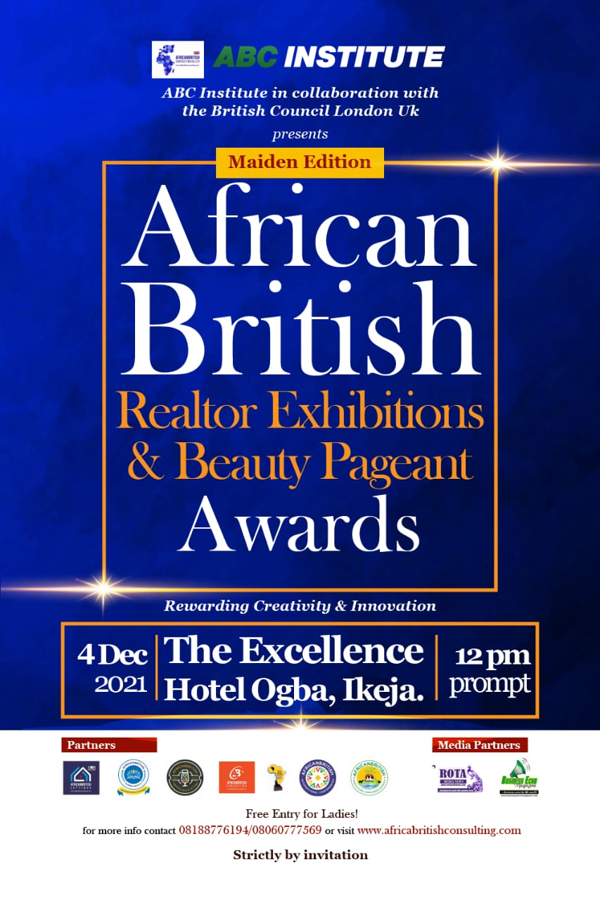 PWAN Harmony Realtors, Viva Properties, Alayo Homes, Others To Receive African British Group’s Excellence Awards, Beauty Pageant