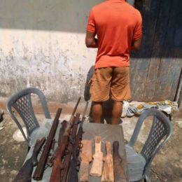 Delta Police Arrest 65 Year Old Man In Possession Of 130 Live Cartridges, Other Suspected Robbers In The State