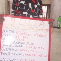 76-Year-Old Man, Fake Security Agent In NDLEA Net Over Imported Drug Chocolates, Cookies, Others