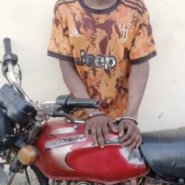 So-Safe Apprehends 25-Year-Old Man For Stealing Motorcycle In Ogun