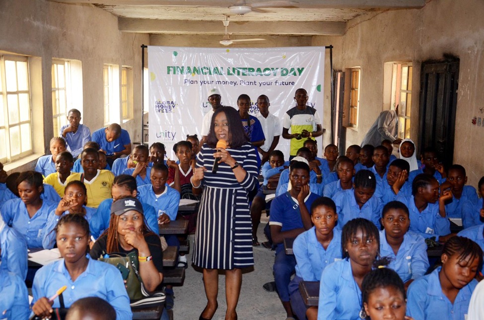 Unity Bank Holds Financial Literacy Training for Students to Mark Global Money Week