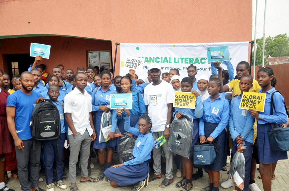 Unity Bank Holds Financial Literacy Training for Students to Mark Global Money Week