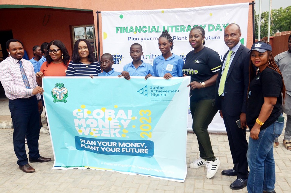 Unity Bank Holds Financial Literacy Training for Students to Mark Global Money Week